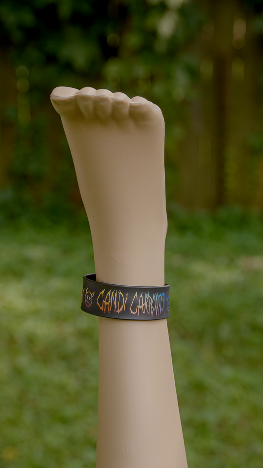 Rainbow Demon Slap Bracelet