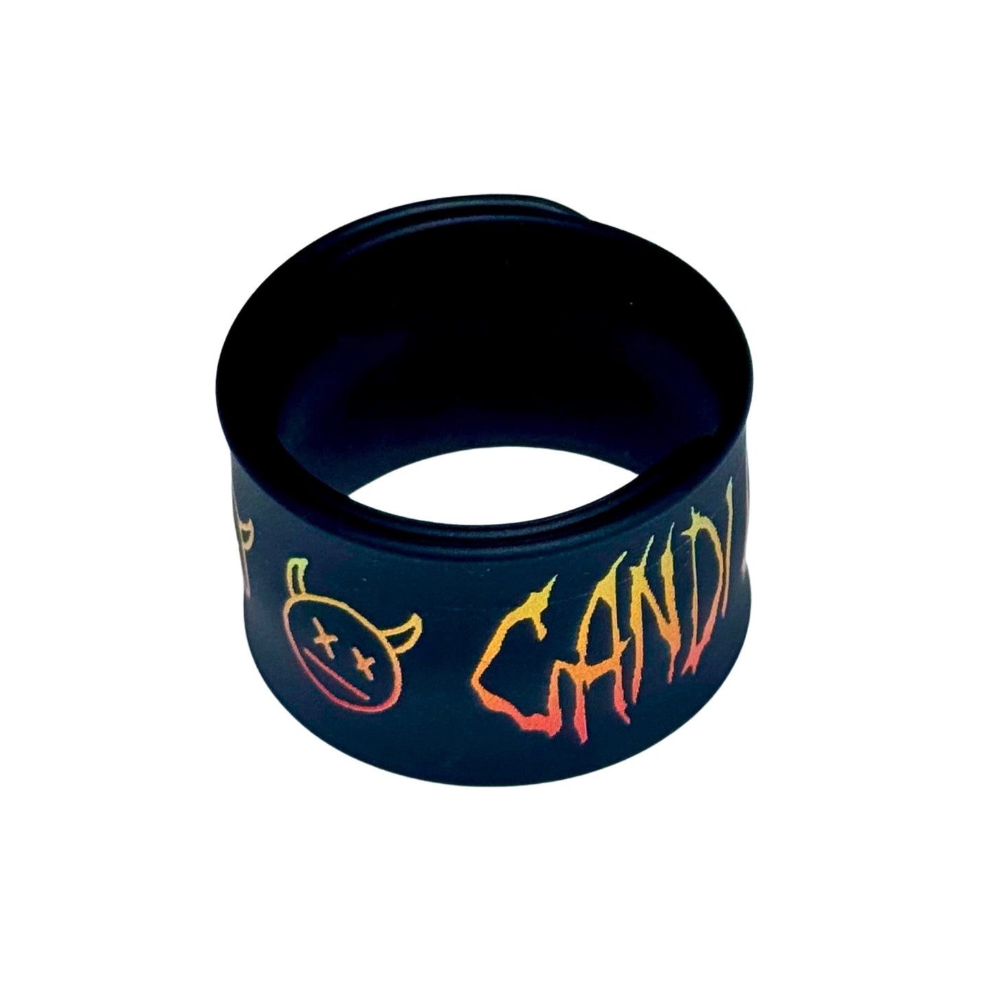 Rainbow Demon Slap Bracelet